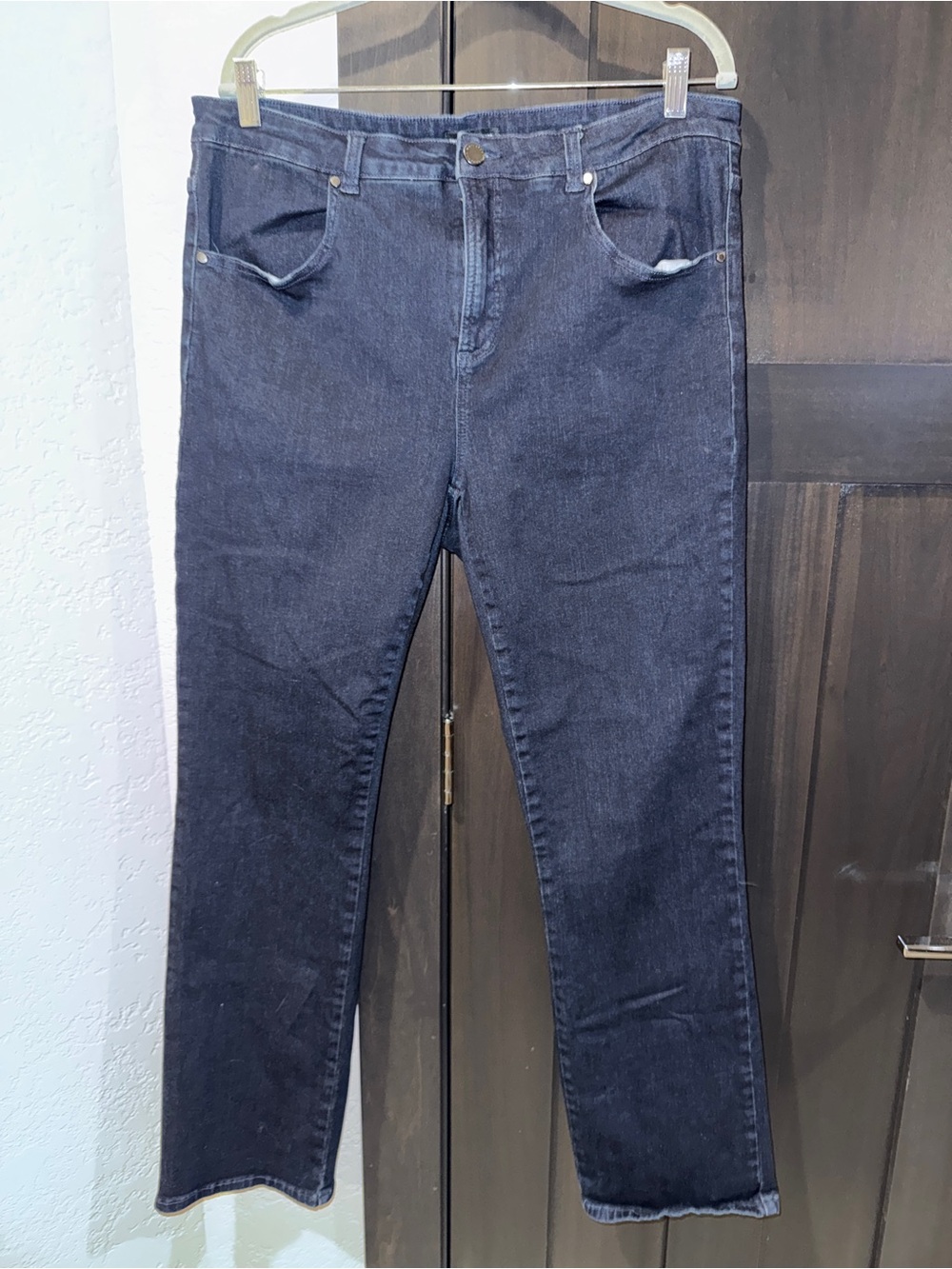 Universal Standard Seine High Rise Skinny Jeans Dark Indigo - Size 16